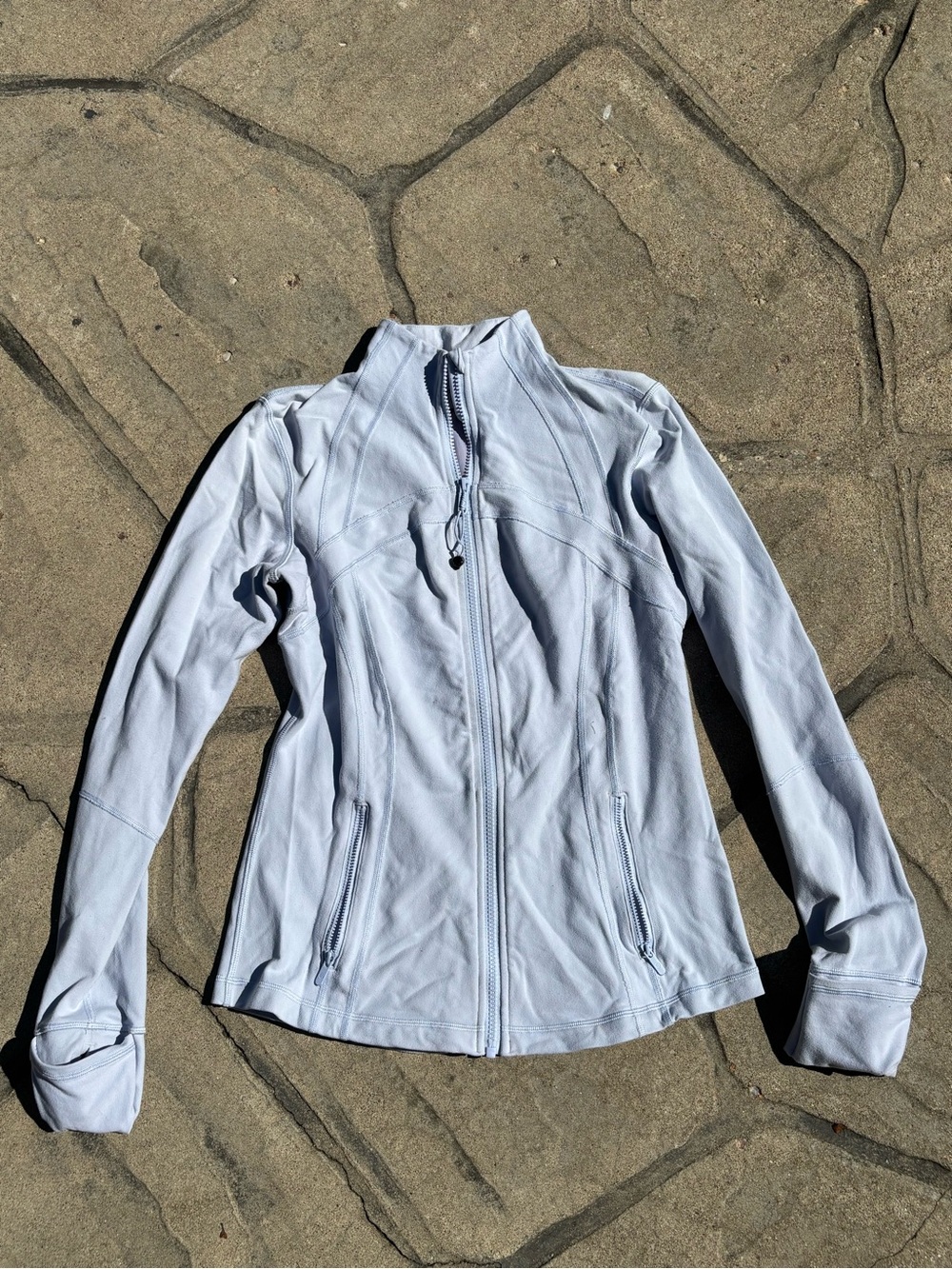 Lululemon Light Blue Women’s Zip-Front Jacket